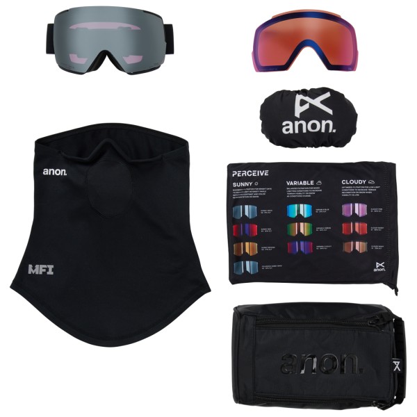 Anon - M5 S3 (VLT 10%) + Bonus Lens S2 (VLT 34%) - Maschera da sci