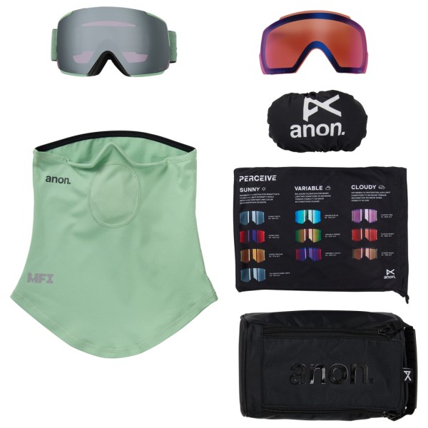 Anon - M5 S4 (VLT 6%) + Bonus Lens S2 (VLT 34%) - Skibrille