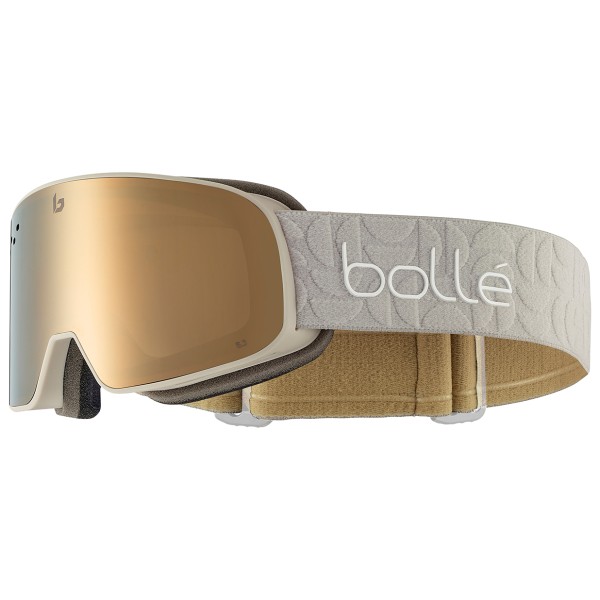 Maschera Da Sci Bollé Nevada Small | Lenti Vermillon Gun Categoria 2, Antiappannamento, Vestibilità Slim | Per Uomo E Donna