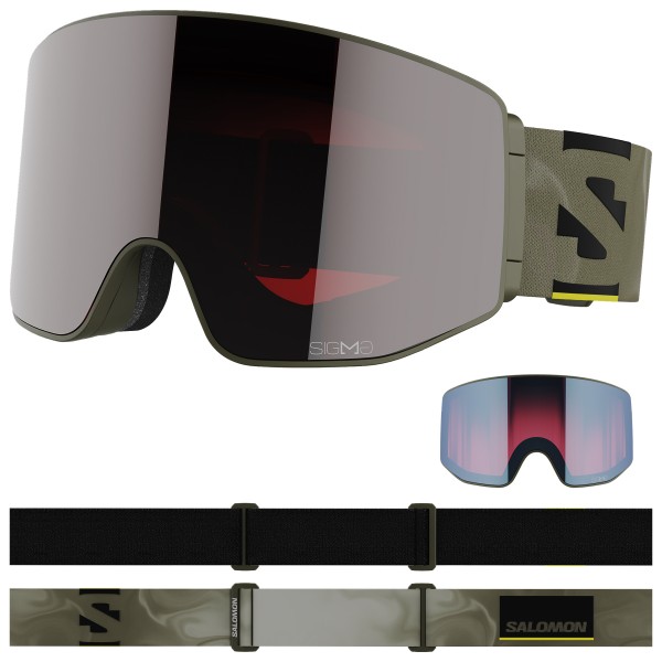 Salomon - Sentry Prime Sigma S3 + Ice Blue S2 - Maschera da sci