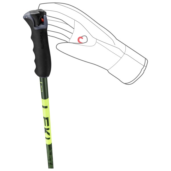 Leki - Detect S - Bastoncini da sci