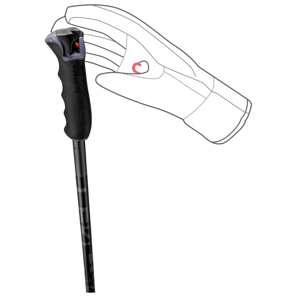 Leki - Detect S - Skistokken
