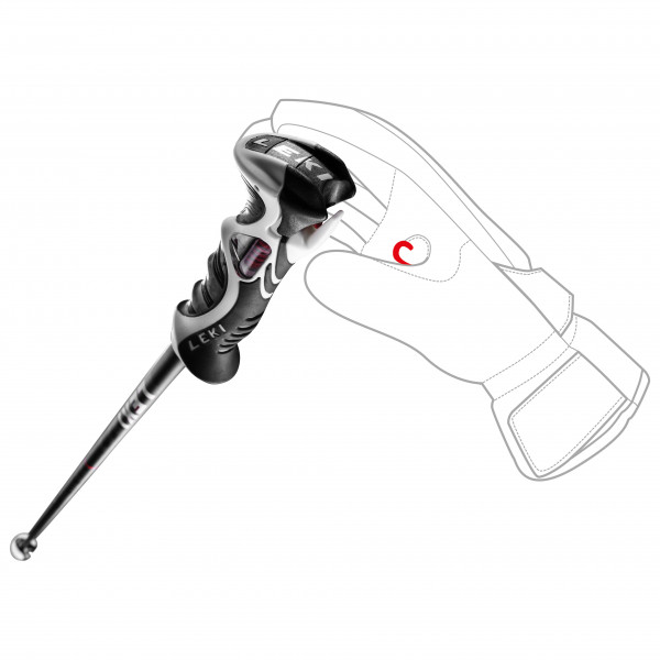 Leki - Bold Lite S - Laskettelusauvat