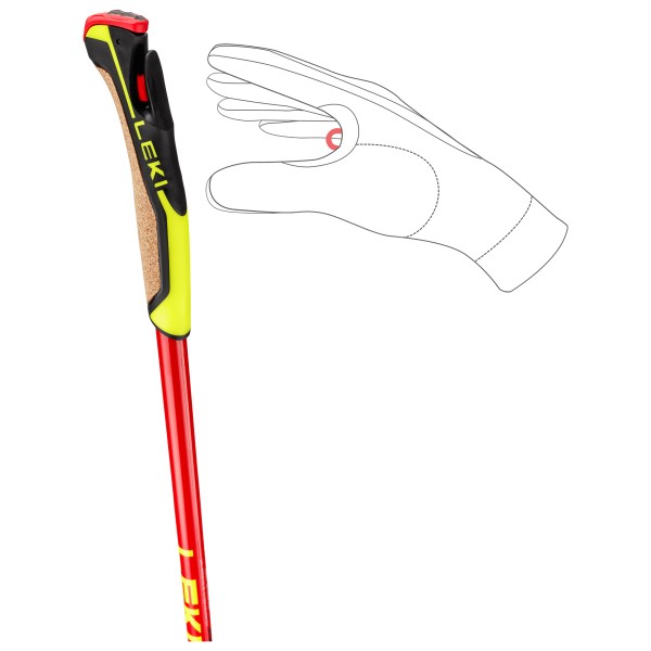 Leki - Mezza Ultralite - Bastoni sci alpinismo