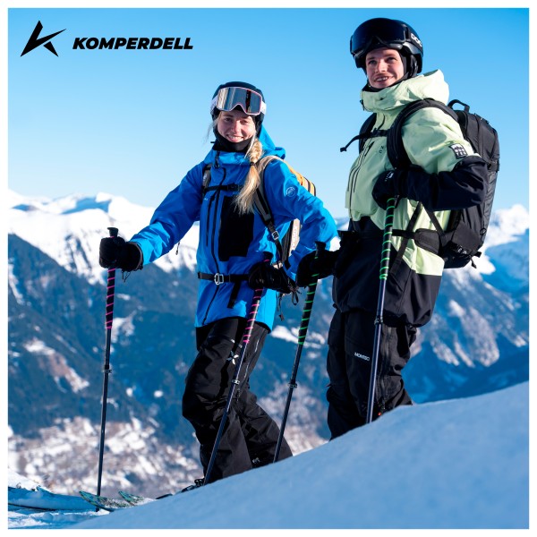 Komperdell - Big Art Fat Carbon - Skistokken