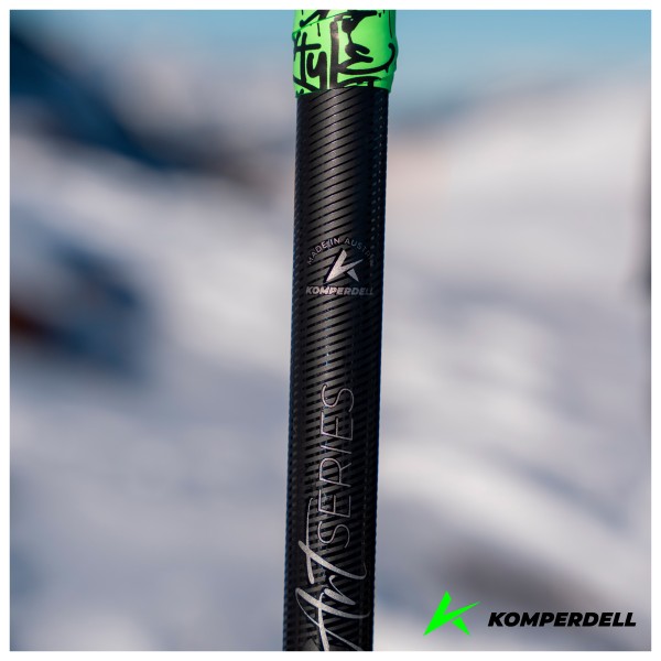 Komperdell - Big Art Fat Carbon - Skistokken