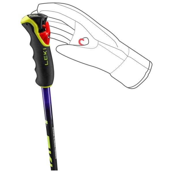 Leki - Wyldbird Vario TR - Skistöcke