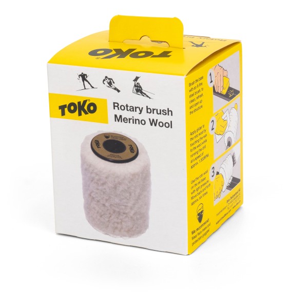 Toko - Rotary Merino Wool Roller 100 - Voksbørste