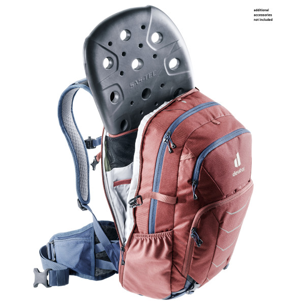 Deuter Race – Zaino Da Ciclismo Unisex, Leggero Con Sistema Airstripes E Copripioggia