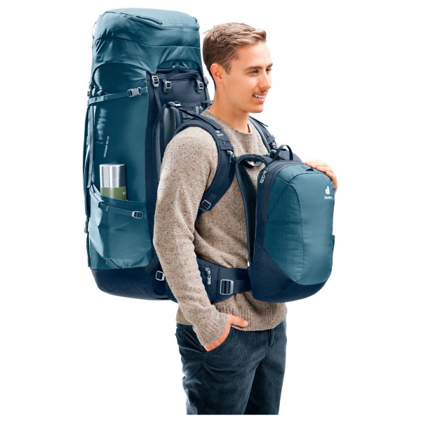 Deuter Voyager 65+10 Travel Backpack – Adjustable Fit, Includes Day Pack & Rain Cover