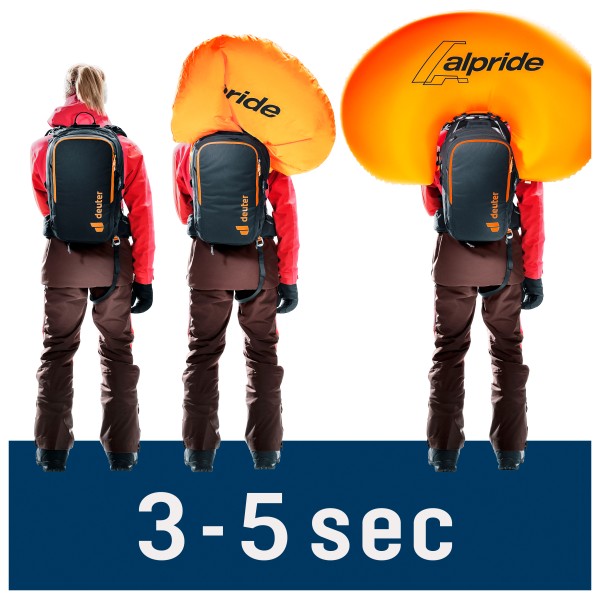 Deuter - Women's Alproof Ride 16 SL - Lawinenrucksack