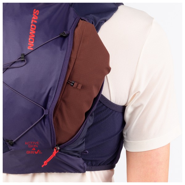 Salomon - Active Skin 4 Grvl Set - Trailrugzak