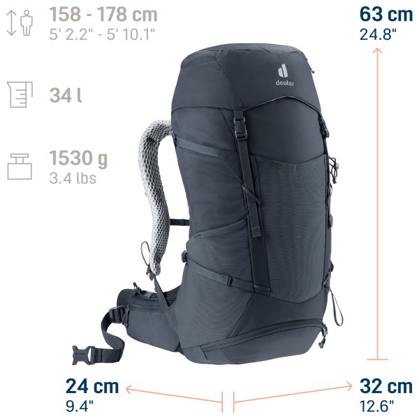 Deuter - Women's Futura Pro SL 34 - Wandelrugzak