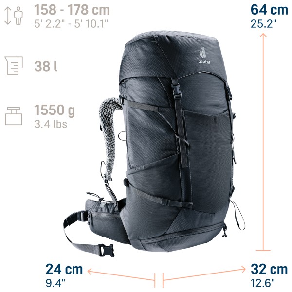 Deuter - Women's Futura Pro SL 38 - Mochila de senderismo