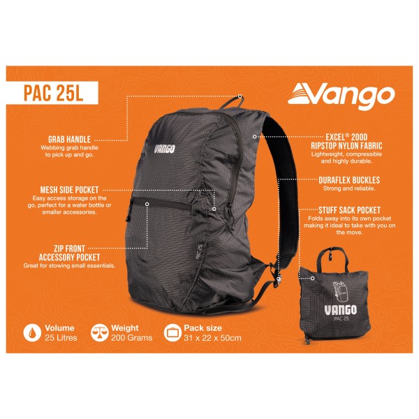 Vango - Pac 25 - Zainetto