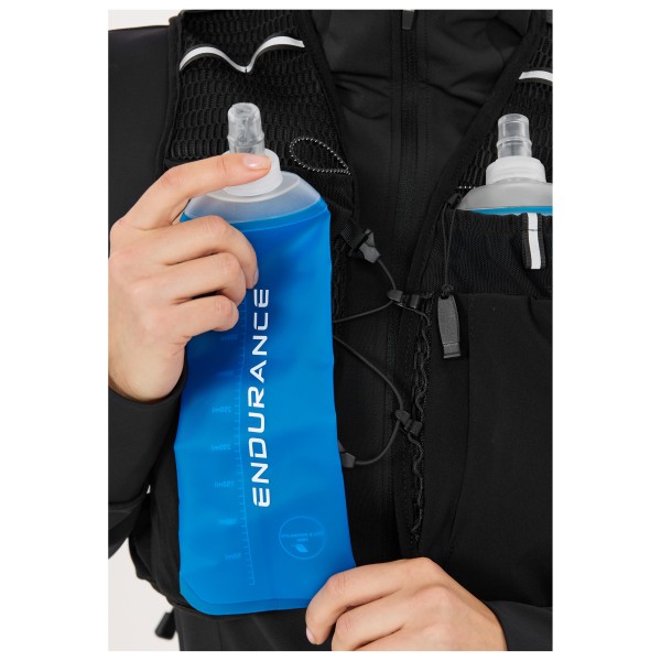 ENDURANCE - Genend Running Vest with Bottles - Hydration backpack