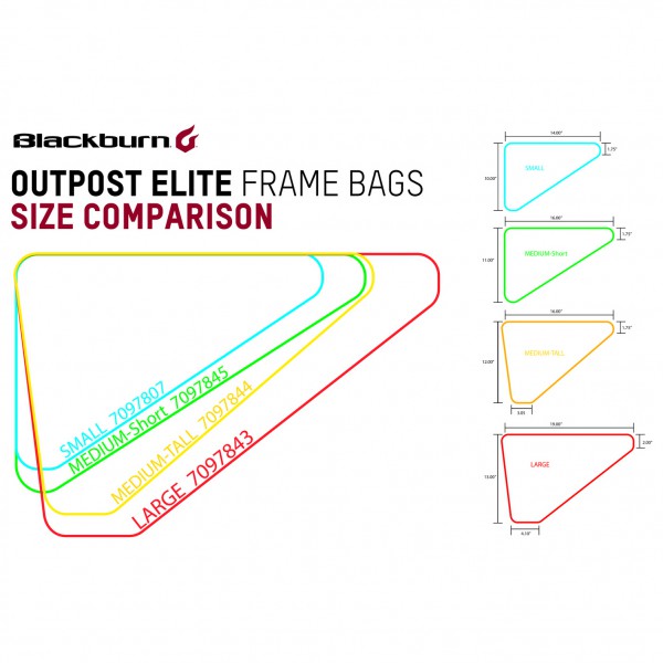 Blackburn - Outpost Elite Frame Bag - Bike bag
