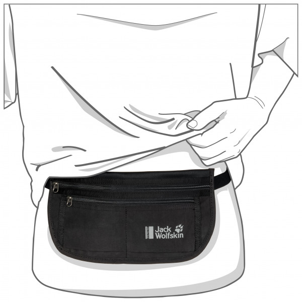 Jack Wolfskin - Document Belt RFID - Hoftetaske
