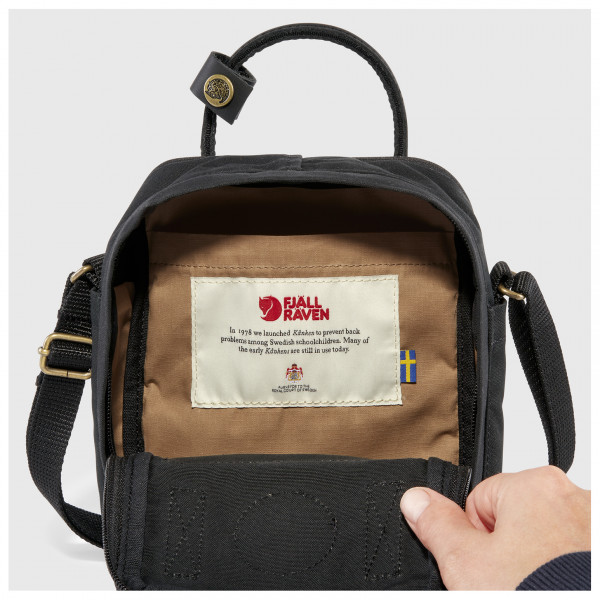 Fjällräven - Kånken No. 2 Black Sling 2,5 - Skuldertaske