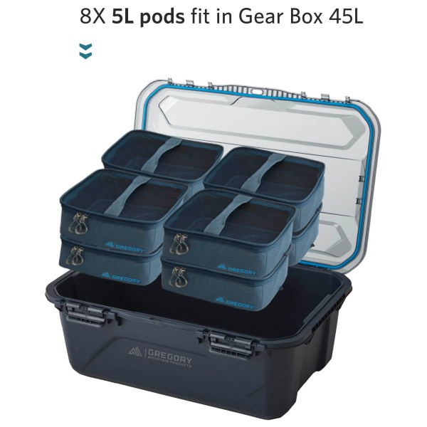 Gregory - Alpaca Gear Box 45 - Opbergdoos