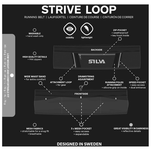 Silva - Strive Loop - Hoftetaske
