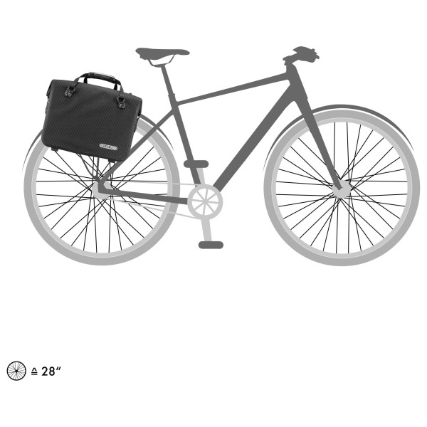 Ortlieb - Office-Bag High-Vis QL2.1 - Gepäckträgertasche