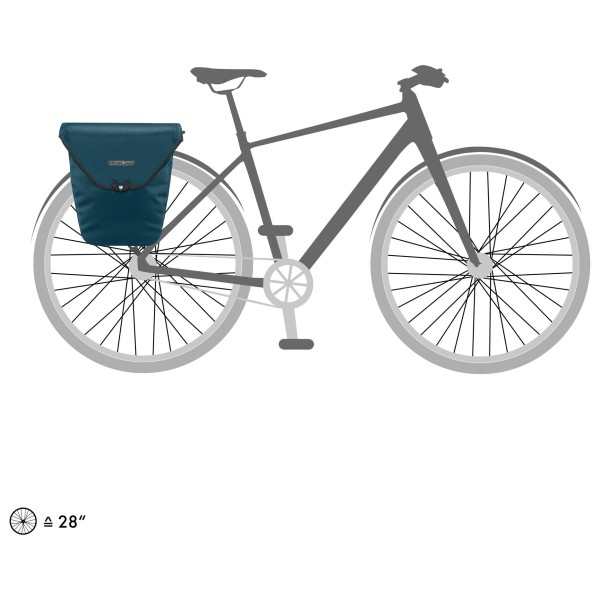 Ortlieb - Velo-Shopper QL2.1 18 - Väska för pakethållare