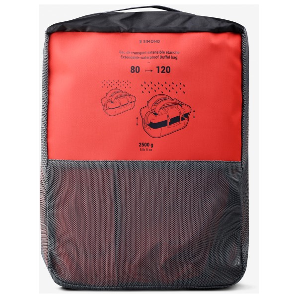 SIMOND - Duffel Bag 500 Waterproof 80-120 - Reisetasche