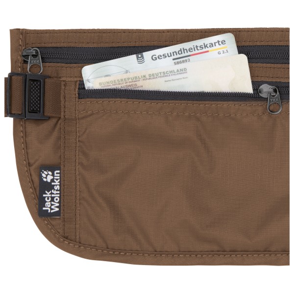 Jack Wolfskin - Document Belt De Luxe - Höftväska