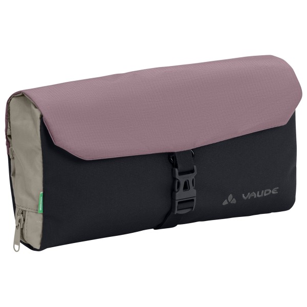 VAUDE WegaWrap Trousse Da Toilette Da Viaggio Appendi Bile - Eco-friendly In Materiale Riciclato Con Specchio E Gancio - 5