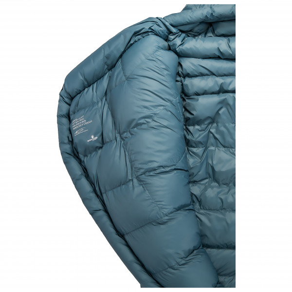 Grüezi Bag - Biopod Down Hybrid Ice Cold - Saco de dormir de plumas