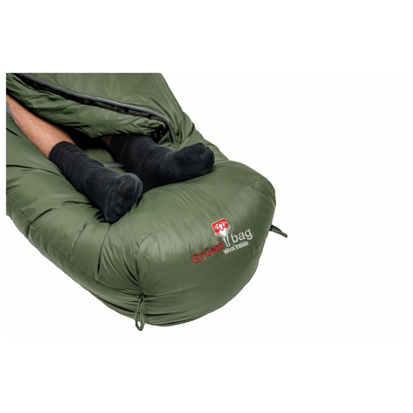 Grüezi Bag - Biopod Wolle Survival Ice XXL - Saco de dormir de plumas