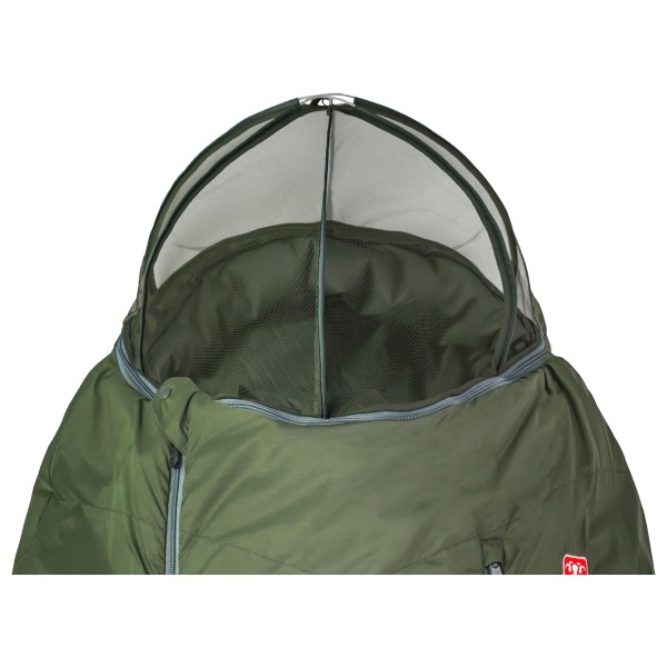 Grüezi Bag - Biopod Wolle Survival Ice XXL - Saco de dormir de plumas