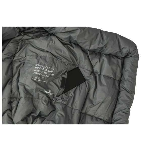 Grüezi Bag - Biopod Wolle Survival Ice XXL - Saco de dormir de plumas