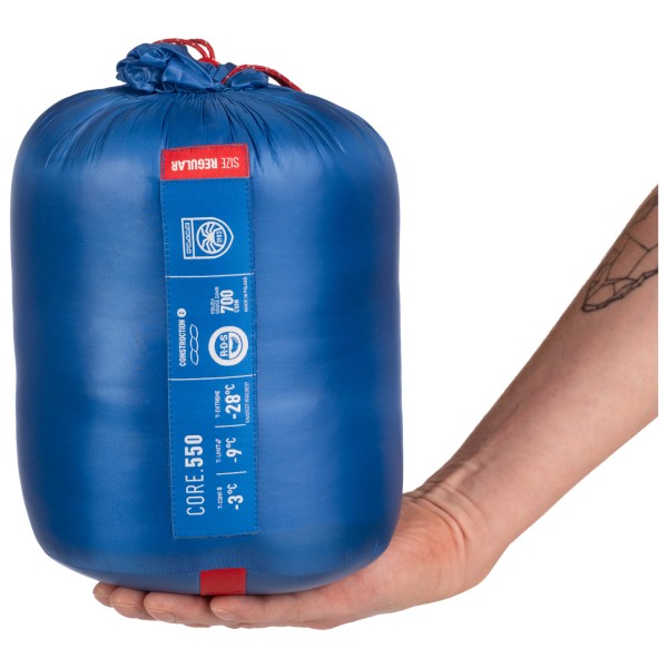 Pajak - Core 550 - Donzen slaapzak