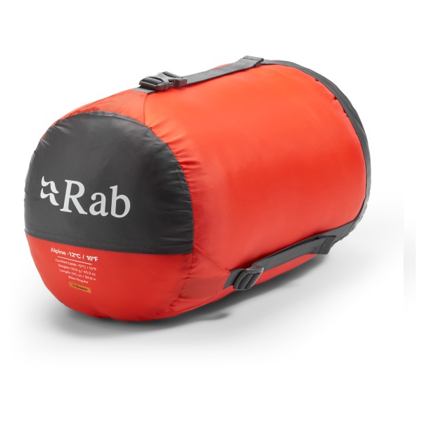 Rab - Alpine -12C / 10F - Down sleeping bag
