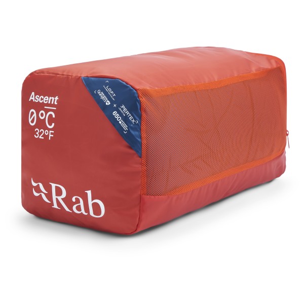 Rab - Ascent 0C / 32F - Down sleeping bag