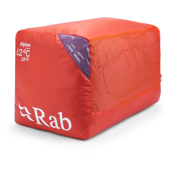 Rab - Women's Alpine -12C / 10F - Saco de dormir de plumas