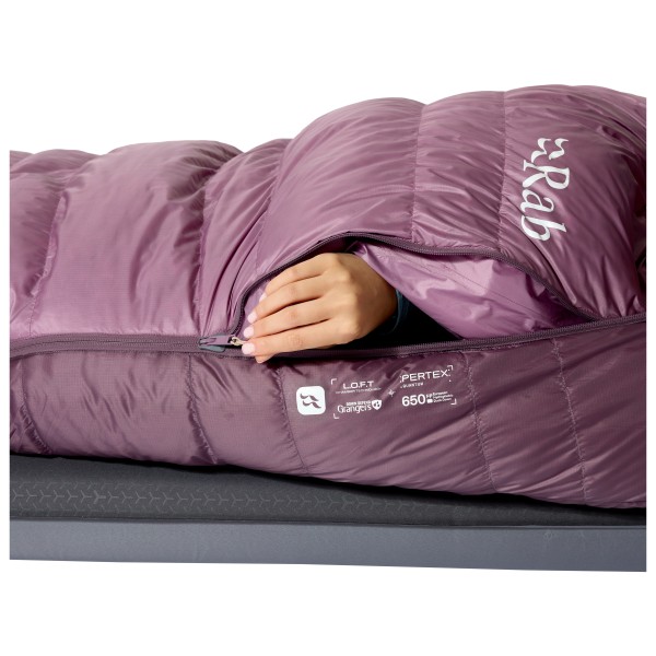 Rab - Women's Alpine -18C / 0F - Saco de dormir de plumas