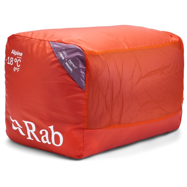 Rab - Women's Alpine -18C / 0F - Saco de dormir de plumas