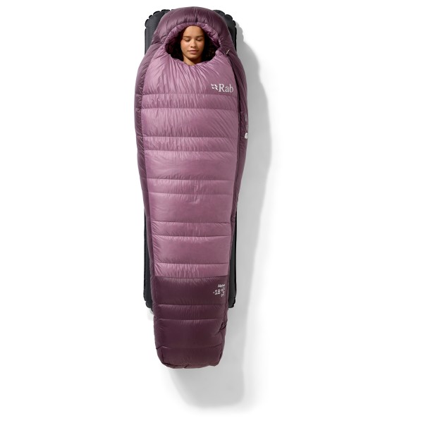 Rab - Women's Alpine -18C / 0F - Saco de dormir de plumas