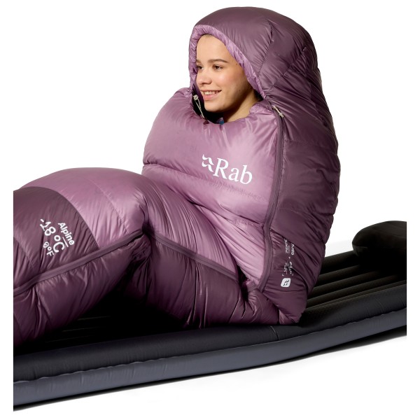 Rab - Women's Alpine -18C / 0F - Saco de dormir de plumas