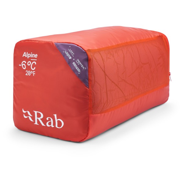 Rab - Women's Alpine -6C / 20F - Saco de dormir de plumas