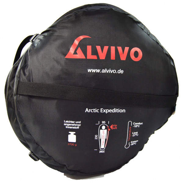Alvivo - Arctic Expedition - Saco de dormir fibra sintética