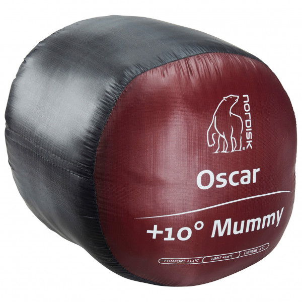 Nordisk - Oscar +10 Mummy - Synthetische slaapzak
