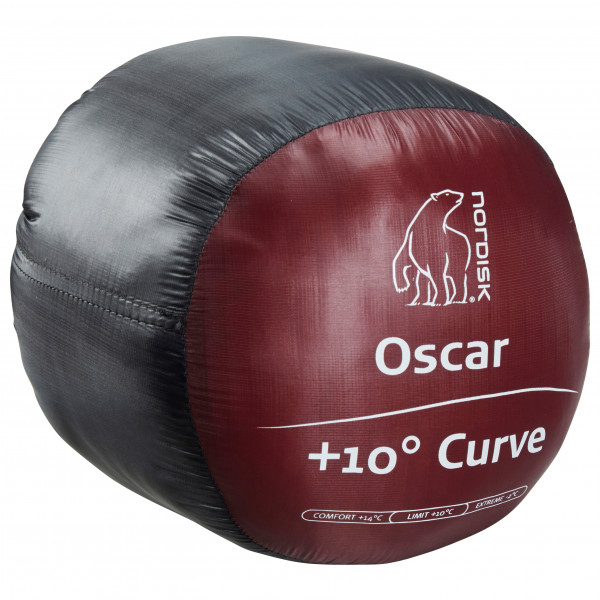 Nordisk - Oscar +10 Curve - Synthetische slaapzak