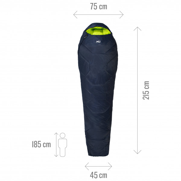 Millet - Baikal 1100 - Syntetisk fibersovepose