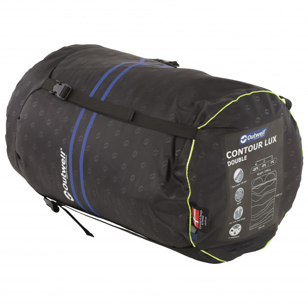 Outwell - Contour Lux - Saco de dormir fibra sintética