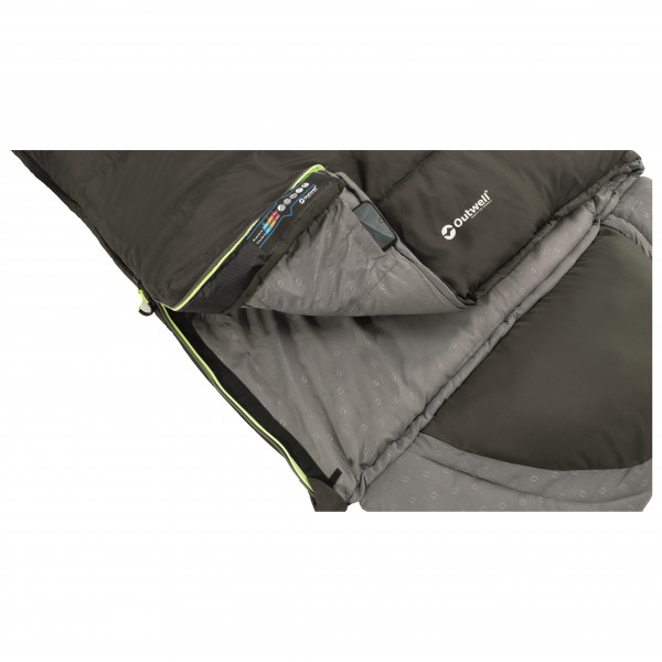 Outwell - Contour Supreme Coffee - Saco de dormir fibra sintética