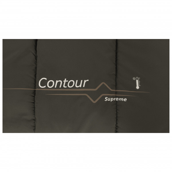 Outwell - Contour Supreme Coffee - Saco de dormir fibra sintética